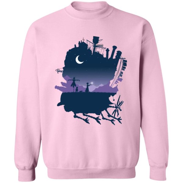 Howl's Moving Castle Diana Wynne Jones - Howl’s Moving Castle Midnight Sweatshirt-Apparel, Howl's Moving Castle, Howl's Moving Castle Diana Wynne Jones, Sweatshirt