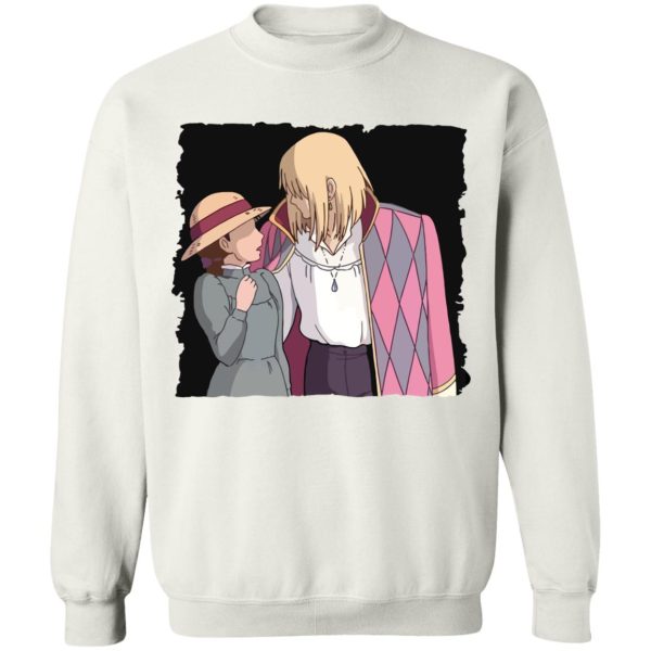 Howl's Moving Castle - Howl’s Moving Castle – Howl and Sophie First Meet Sweatshirt-Apparel, Howl's Moving Castle, Sweatshirt