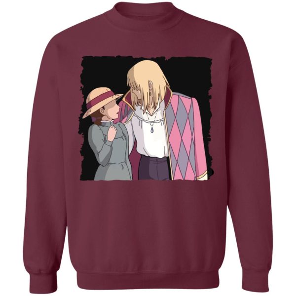 Howl's Moving Castle - Howl’s Moving Castle – Howl and Sophie First Meet Sweatshirt-Apparel, Howl's Moving Castle, Sweatshirt