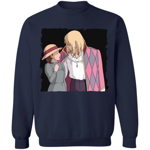 Howl's Moving Castle - Howl’s Moving Castle – Howl and Sophie First Meet Sweatshirt-Apparel, Howl's Moving Castle, Sweatshirt