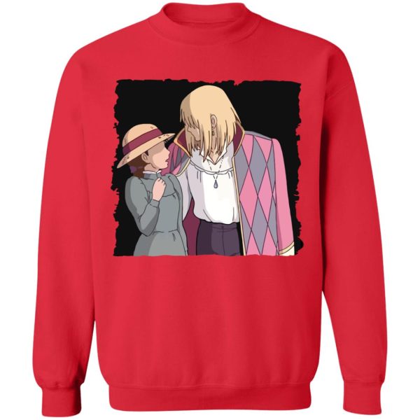 Howl's Moving Castle - Howl’s Moving Castle – Howl and Sophie First Meet Sweatshirt-Apparel, Howl's Moving Castle, Sweatshirt