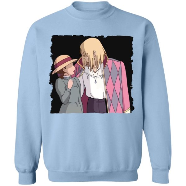 Howl's Moving Castle - Howl’s Moving Castle – Howl and Sophie First Meet Sweatshirt-Apparel, Howl's Moving Castle, Sweatshirt