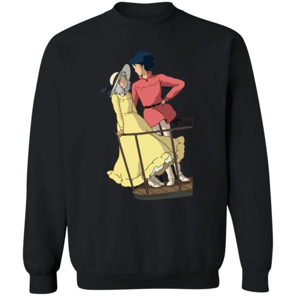 Special Edition Howl's Moving Castle - Howl’s Moving Castle – Sophie and Howl Gazing at Each other Sweatshirt-Apparel, Howl's Moving Castle, Special Edition Howl's Moving Castle, Sweatshirt