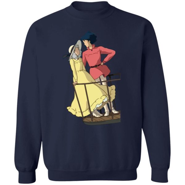 Special Edition Howl's Moving Castle - Howl’s Moving Castle – Sophie and Howl Gazing at Each other Sweatshirt-Apparel, Howl's Moving Castle, Special Edition Howl's Moving Castle, Sweatshirt