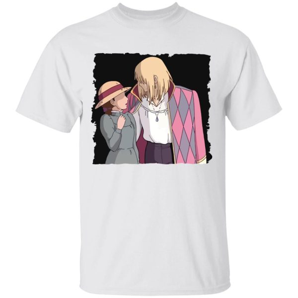 Howl's Moving Castle Howl - Howl’s Moving Castle – Howl and Sophie First Meet T Shirt-Apparel, Howl's Moving Castle, Howl's Moving Castle Howl, Tshirt