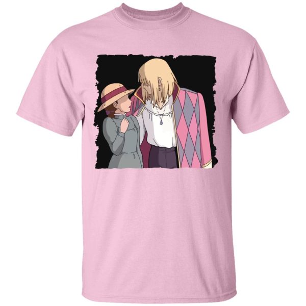 Howl's Moving Castle Howl - Howl’s Moving Castle – Howl and Sophie First Meet T Shirt-Apparel, Howl's Moving Castle, Howl's Moving Castle Howl, Tshirt