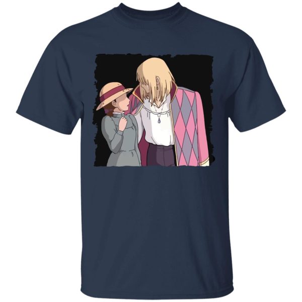 Howl's Moving Castle Howl - Howl’s Moving Castle – Howl and Sophie First Meet T Shirt-Apparel, Howl's Moving Castle, Howl's Moving Castle Howl, Tshirt