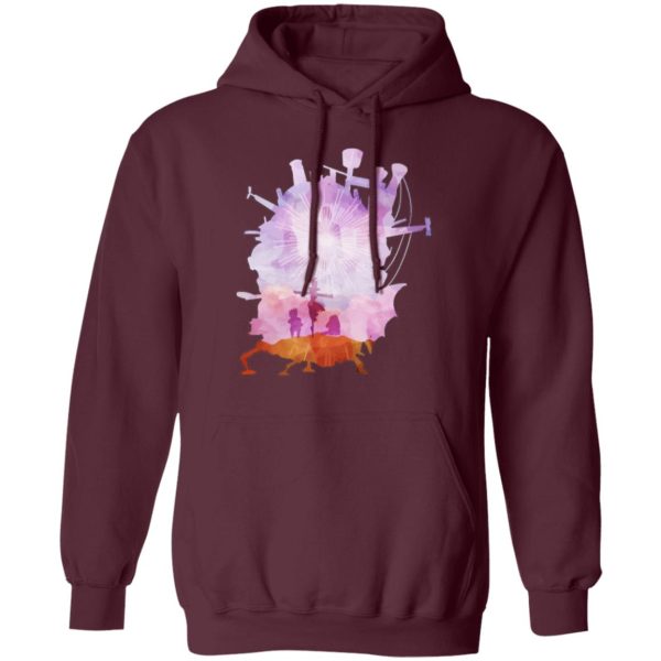 Howl From Howl's Moving Castle - Howl’s Moving Castle – Howl’s Horizon Hoodie-Apparel, Hoodie, Howl From Howl's Moving Castle, Howl's Moving Castle