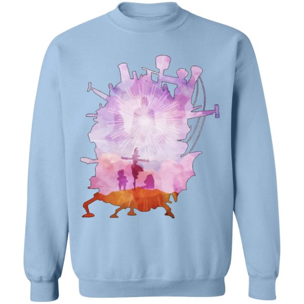 Howl's Moving Castle English Cast - Howl’s Moving Castle – Howl’s Horizon Sweatshirt-Apparel, Howl's Moving Castle, Howl's Moving Castle English Cast, Sweatshirt