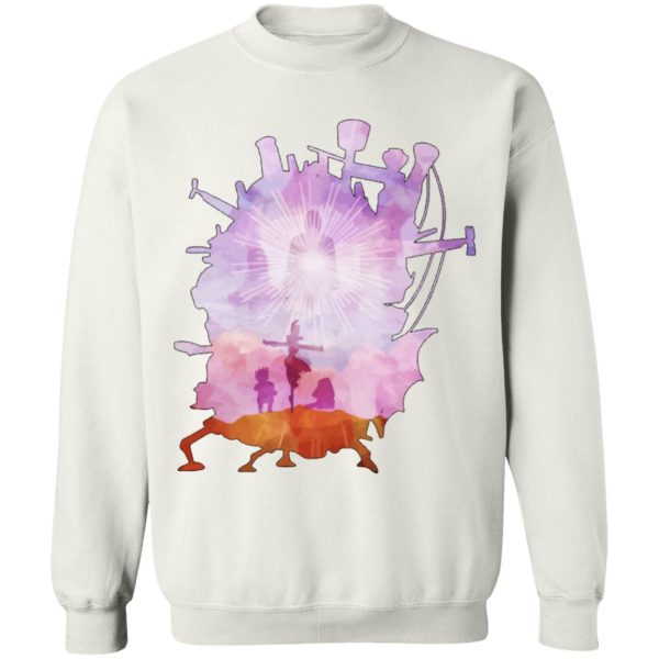 Howl's Moving Castle English Cast - Howl’s Moving Castle – Howl’s Horizon Sweatshirt-Apparel, Howl's Moving Castle, Howl's Moving Castle English Cast, Sweatshirt