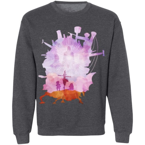 Howl's Moving Castle English Cast - Howl’s Moving Castle – Howl’s Horizon Sweatshirt-Apparel, Howl's Moving Castle, Howl's Moving Castle English Cast, Sweatshirt