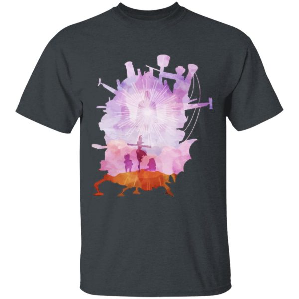 Howl's Moving Castle Japanese Poster - Howl’s Moving Castle – Howl’s Horizon T Shirt-Apparel, Howl's Moving Castle, Howl's Moving Castle Japanese Poster, Tshirt