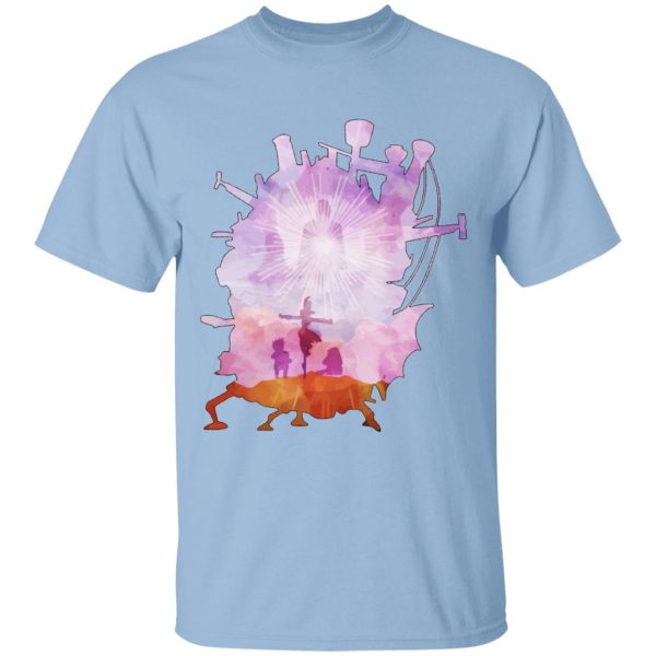 Howl's Moving Castle Japanese Poster - Howl’s Moving Castle – Howl’s Horizon T Shirt-Apparel, Howl's Moving Castle, Howl's Moving Castle Japanese Poster, Tshirt