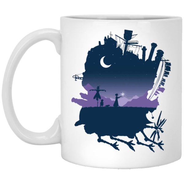 Sophie Howl's Moving Castle - Howl’s Moving Castle Midnight Mug-Accessories, House Decor, Howl's Moving Castle, Mug, Sophie Howl's Moving Castle