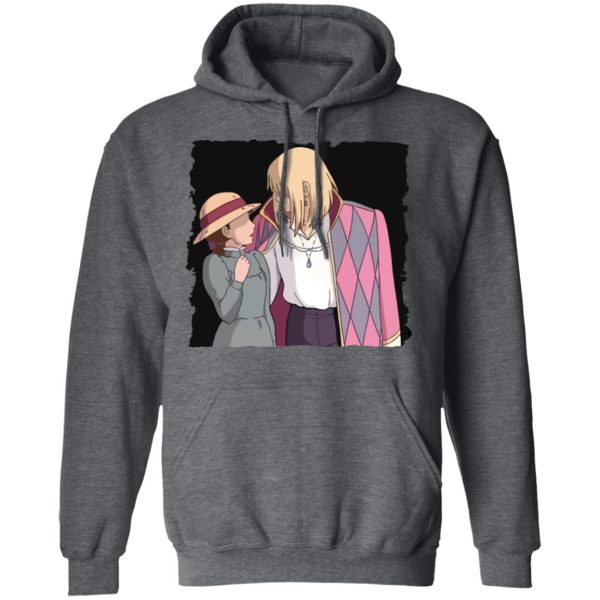 Howl's Moving Castle Rings - Howl’s Moving Castle – Howl and Sophie First Meet Hoodie-Apparel, Hoodie, Howl's Moving Castle, Howl's Moving Castle Rings