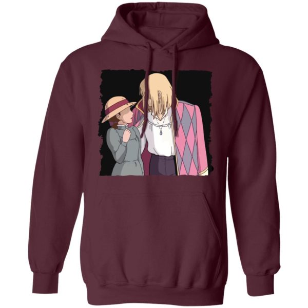 Howl's Moving Castle Rings - Howl’s Moving Castle – Howl and Sophie First Meet Hoodie-Apparel, Hoodie, Howl's Moving Castle, Howl's Moving Castle Rings