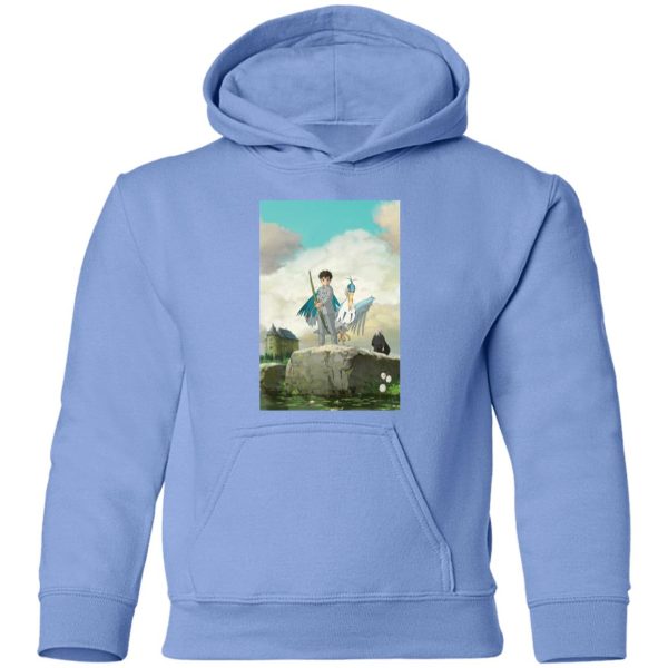 The Boy And The Heron Rotten Tomatoes - The Boy, The Heron and Grand Uncle Hoodie for Kid-The Boy And The Heron Rotten Tomatoes