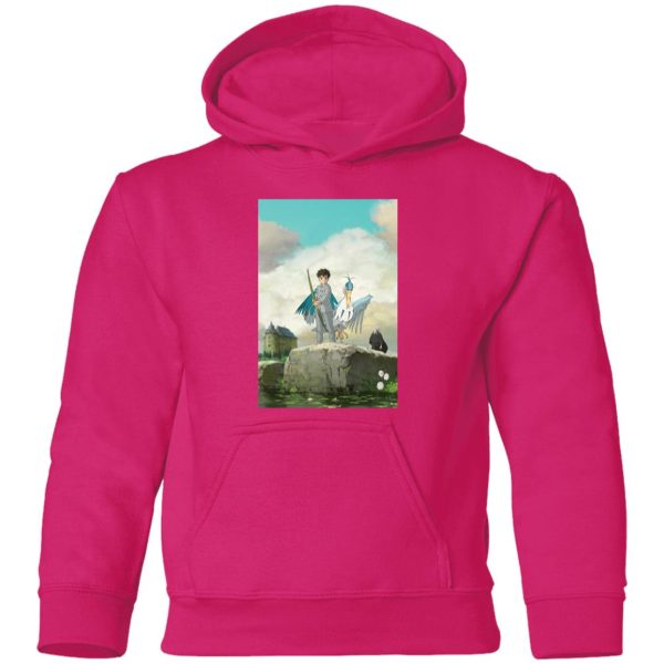 The Boy And The Heron Rotten Tomatoes - The Boy, The Heron and Grand Uncle Hoodie for Kid-The Boy And The Heron Rotten Tomatoes