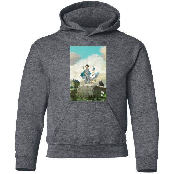 The Boy And The Heron Rotten Tomatoes - The Boy, The Heron and Grand Uncle Hoodie for Kid-The Boy And The Heron Rotten Tomatoes