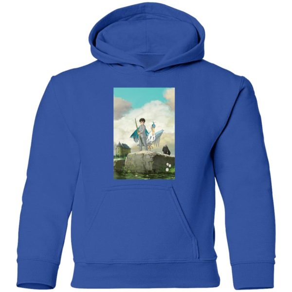 The Boy And The Heron Rotten Tomatoes - The Boy, The Heron and Grand Uncle Hoodie for Kid-The Boy And The Heron Rotten Tomatoes