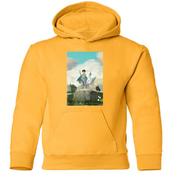 The Boy And The Heron Rotten Tomatoes - The Boy, The Heron and Grand Uncle Hoodie for Kid-The Boy And The Heron Rotten Tomatoes