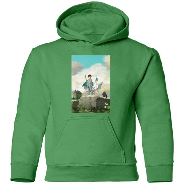 The Boy And The Heron Rotten Tomatoes - The Boy, The Heron and Grand Uncle Hoodie for Kid-The Boy And The Heron Rotten Tomatoes