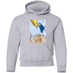 The Boy And The Heron Watch - The Heron and Hayao Miyazaki Hoodie for Kid-The Boy And The Heron Watch