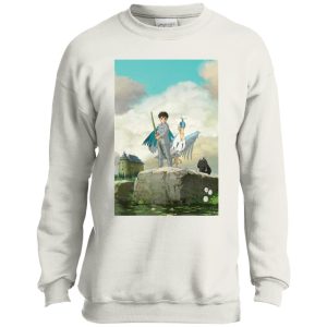 The Boy And The Heron Runtime - The Boy, The Heron and Grand Uncle Sweatshirt for Kid-The Boy And The Heron Runtime