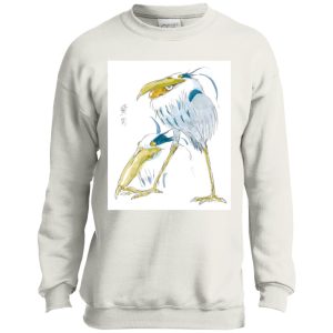 The Boy And The Heron Tickets - The Boy and The Heron – The Heron Sketch Sweatshirt for Kid-The Boy And The Heron Tickets