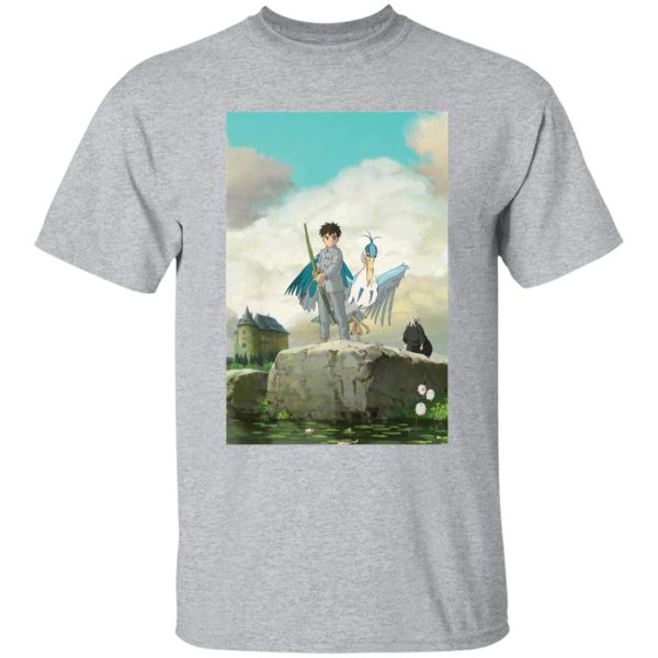 The Boy And The Heron Stream - The Boy, The Heron and Grand Uncle T Shirt for Kid-The Boy And The Heron Stream