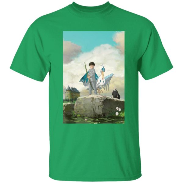 The Boy And The Heron Stream - The Boy, The Heron and Grand Uncle T Shirt for Kid-The Boy And The Heron Stream