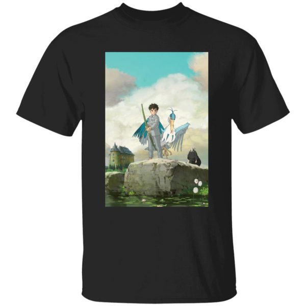 The Boy And The Heron Stream - The Boy, The Heron and Grand Uncle T Shirt for Kid-The Boy And The Heron Stream