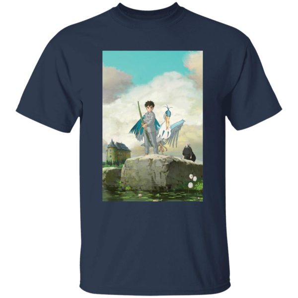 The Boy And The Heron Stream - The Boy, The Heron and Grand Uncle T Shirt for Kid-The Boy And The Heron Stream