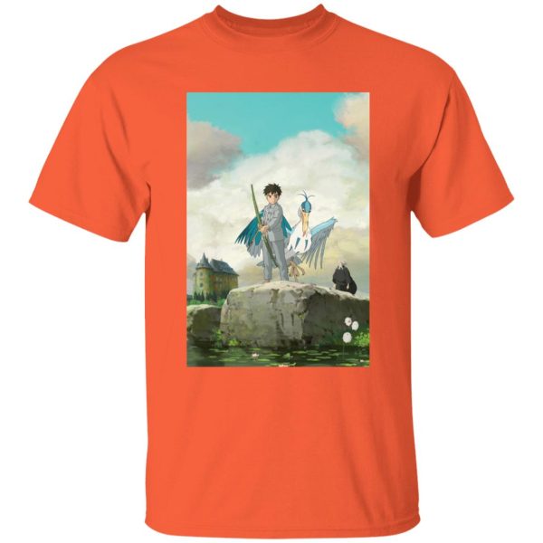 The Boy And The Heron Stream - The Boy, The Heron and Grand Uncle T Shirt for Kid-The Boy And The Heron Stream