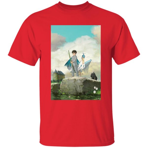 The Boy And The Heron Stream - The Boy, The Heron and Grand Uncle T Shirt for Kid-The Boy And The Heron Stream