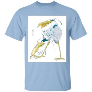 The Boy And The Heron Trailer - The Boy and The Heron – The Heron Sketch T Shirt for Kid-The Boy And The Heron Trailer