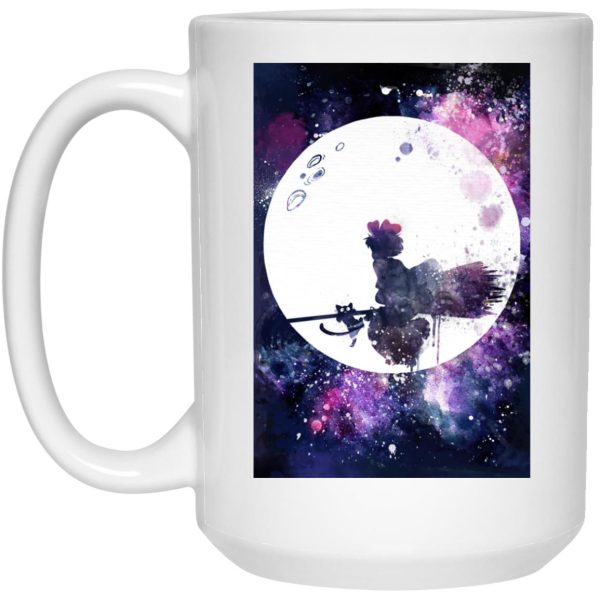 Kiki's Delivery Service - Kiki in the Sky Mug-House Decor, Kiki's Delivery Service, Mug