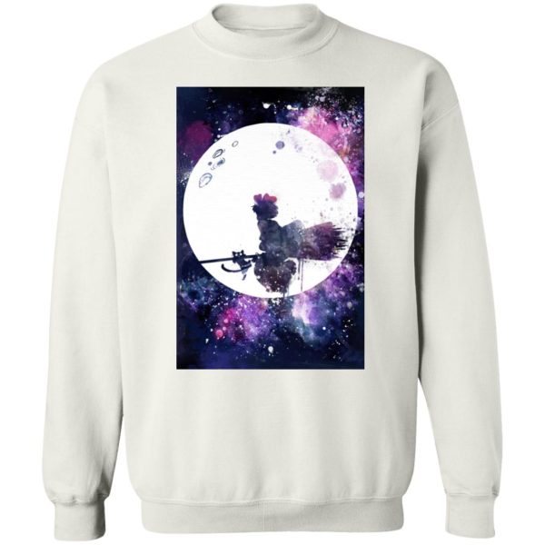 Kiki's Delivery Service Cast - Kiki in the Sky Sweatshirt-Apparel, Hoodie, Kiki's Delivery Service, Kiki's Delivery Service Cast