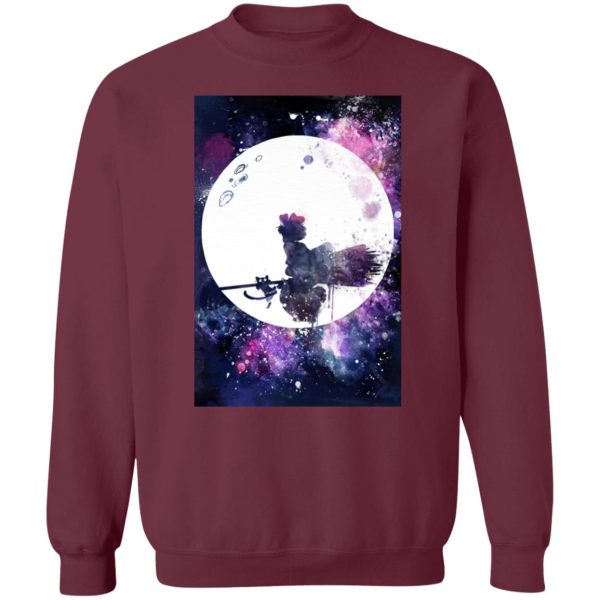 Kiki's Delivery Service Cast - Kiki in the Sky Sweatshirt-Apparel, Hoodie, Kiki's Delivery Service, Kiki's Delivery Service Cast