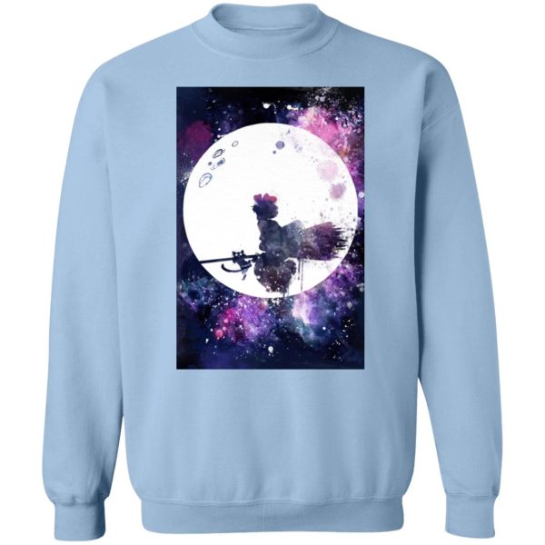 Kiki's Delivery Service Cast - Kiki in the Sky Sweatshirt-Apparel, Hoodie, Kiki's Delivery Service, Kiki's Delivery Service Cast