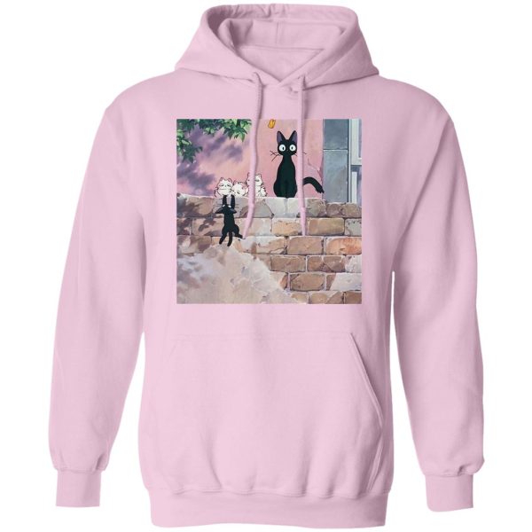 Kiki's Delivery Service Cat Name - Jiji Family Hoodie-Apparel, Hoodie, Kiki's Delivery Service, Kiki's Delivery Service Cat Name