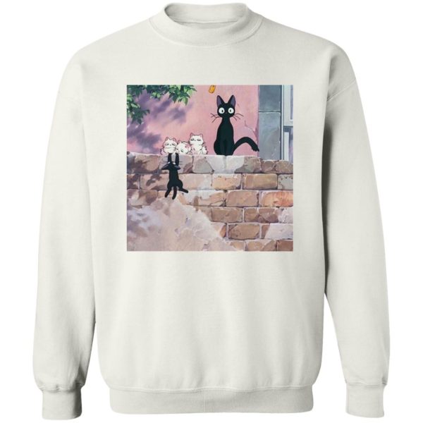 Kiki's Delivery Service - Jiji Family Sweatshirt-Apparel, Kiki's Delivery Service, Sweatshirt