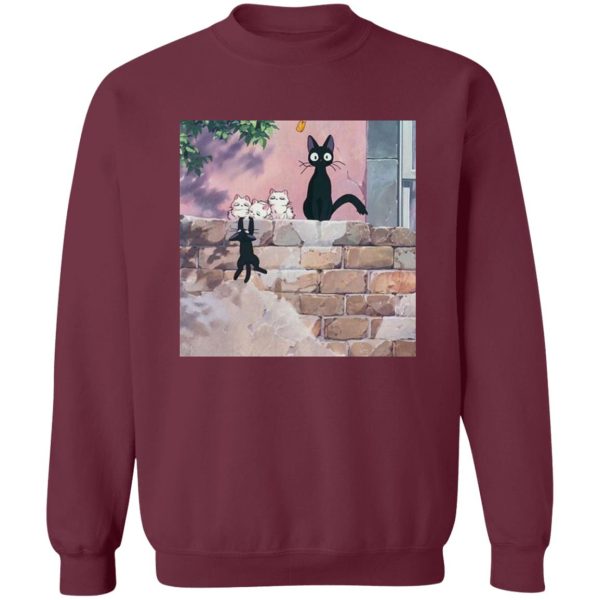 Kiki's Delivery Service - Jiji Family Sweatshirt-Apparel, Kiki's Delivery Service, Sweatshirt