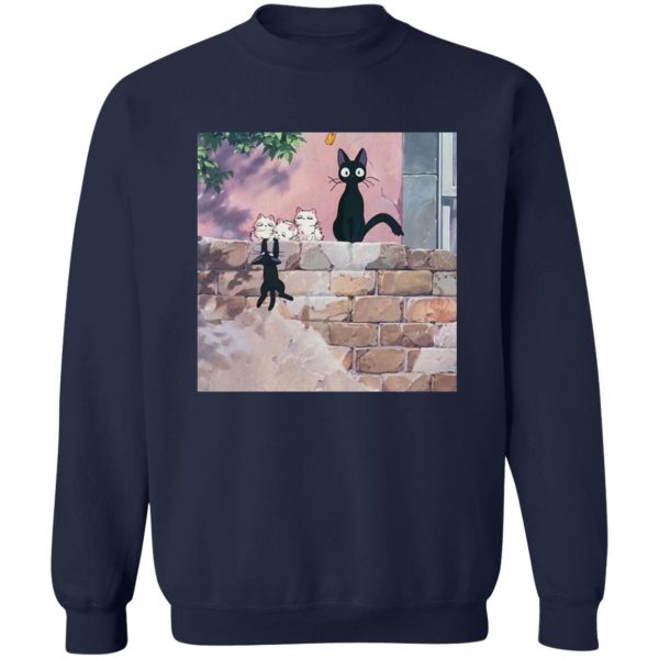 Kiki's Delivery Service - Jiji Family Sweatshirt-Apparel, Kiki's Delivery Service, Sweatshirt