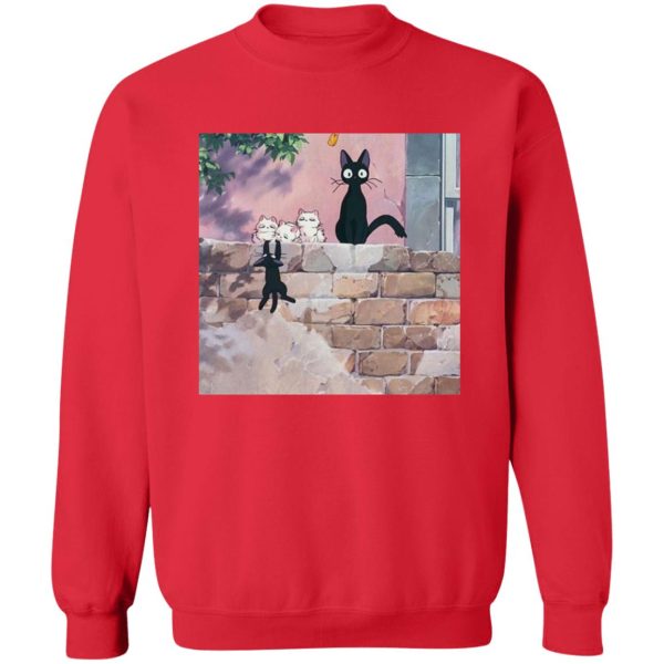 Kiki's Delivery Service - Jiji Family Sweatshirt-Apparel, Kiki's Delivery Service, Sweatshirt