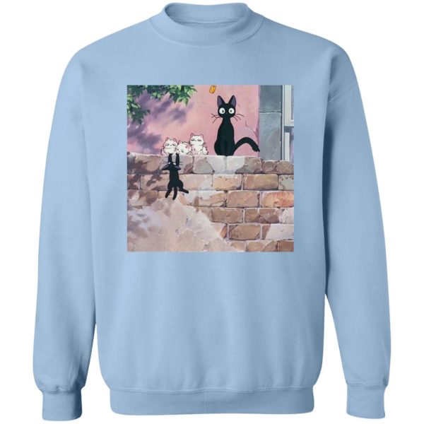 Kiki's Delivery Service - Jiji Family Sweatshirt-Apparel, Kiki's Delivery Service, Sweatshirt