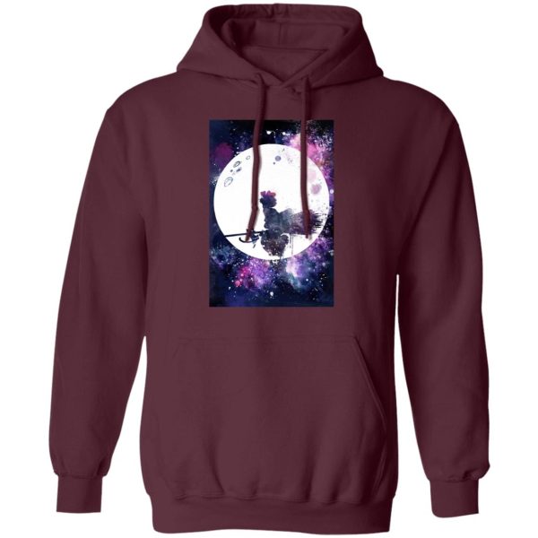 Kiki's Delivery Service Cat Name - Kiki in the Sky Hoodie-Apparel, Hoodie, Kiki's Delivery Service, Kiki's Delivery Service Cat Name