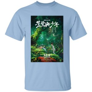 The Boy And The Heron Release Date - The Boy and The Heron Poster 5 T Shirt for Kid-The Boy And The Heron Release Date