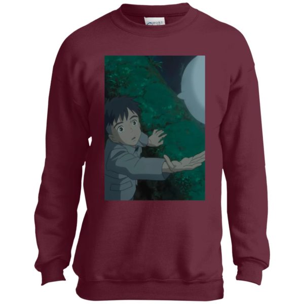 The Boy And The Heron Us Release - The Boy and The Heron – Mahito Maki with Warawara Sweatshirt for Kid-The Boy And The Heron Us Release