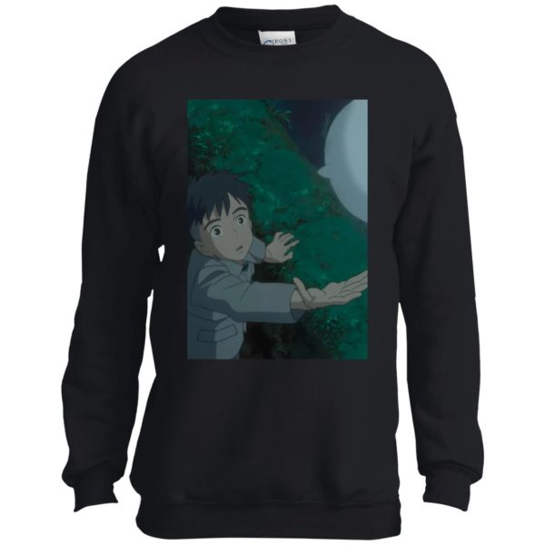 The Boy And The Heron Us Release - The Boy and The Heron – Mahito Maki with Warawara Sweatshirt for Kid-The Boy And The Heron Us Release